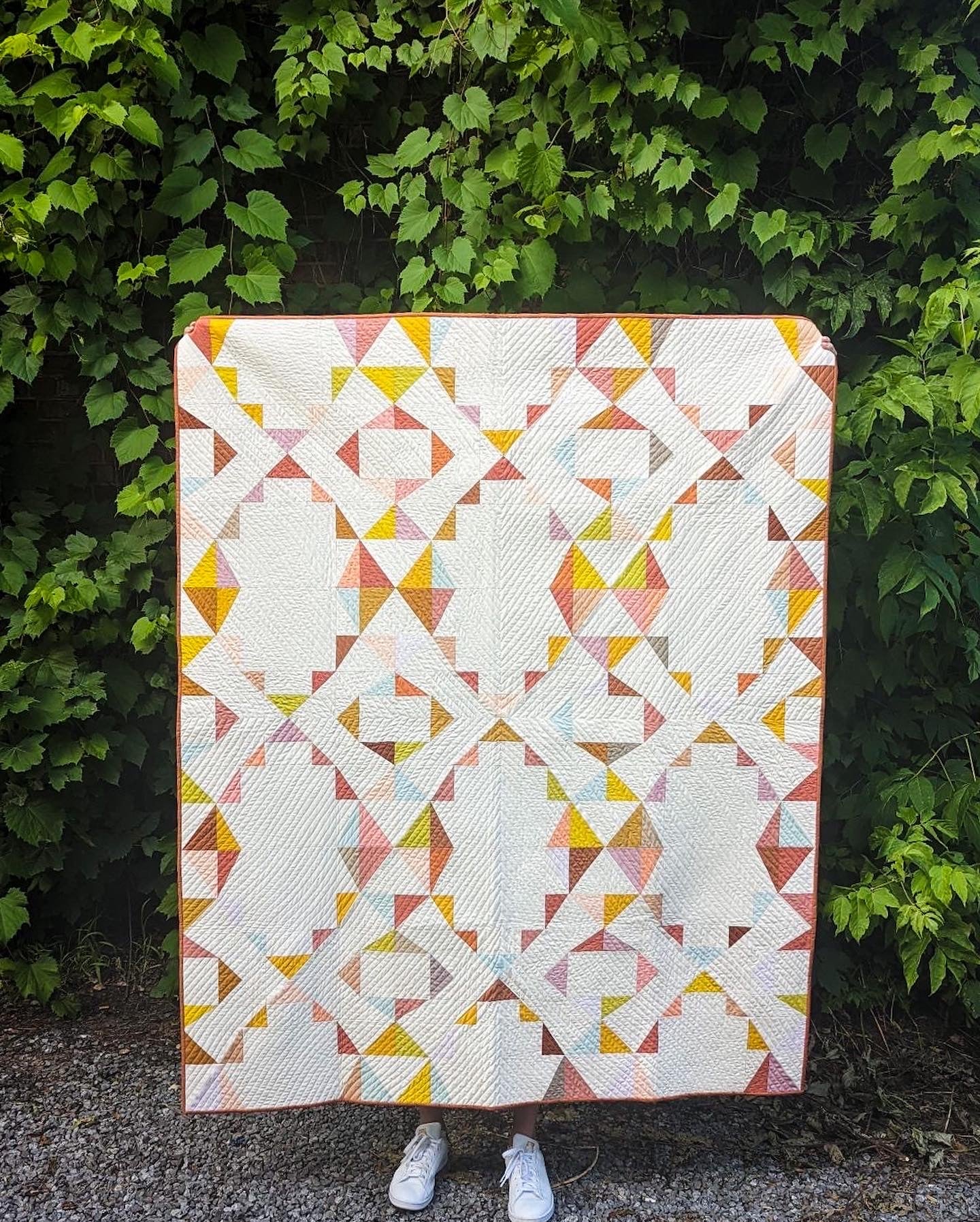 Throw quilt - Strickland scrappy