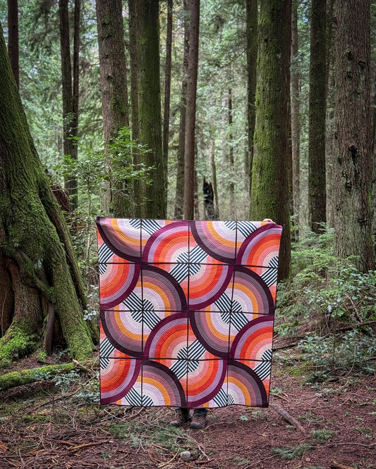 Sonar Quilt Pattern + FPP templates bundle