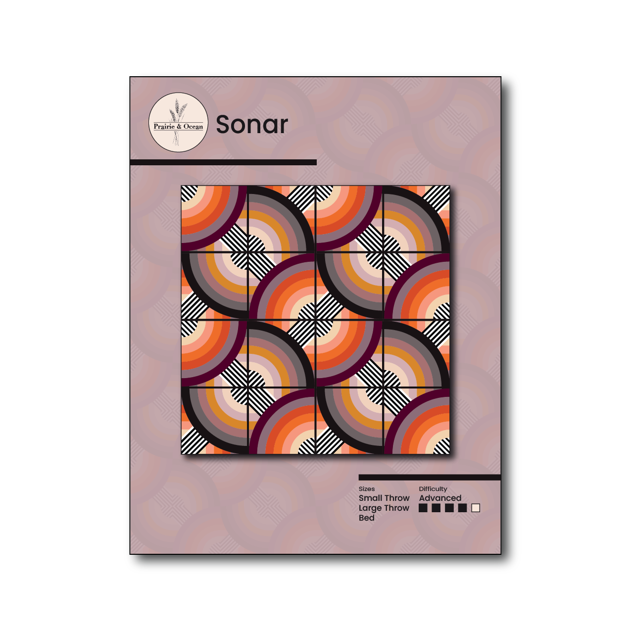 Sonar Paper Pattern - 5 pack