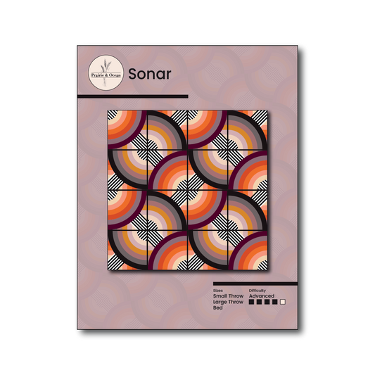 Sonar Quilt Pattern - Paper