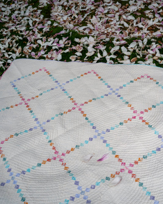 Behind the Seams: Liberty Fabrics Irish Chain Quilt