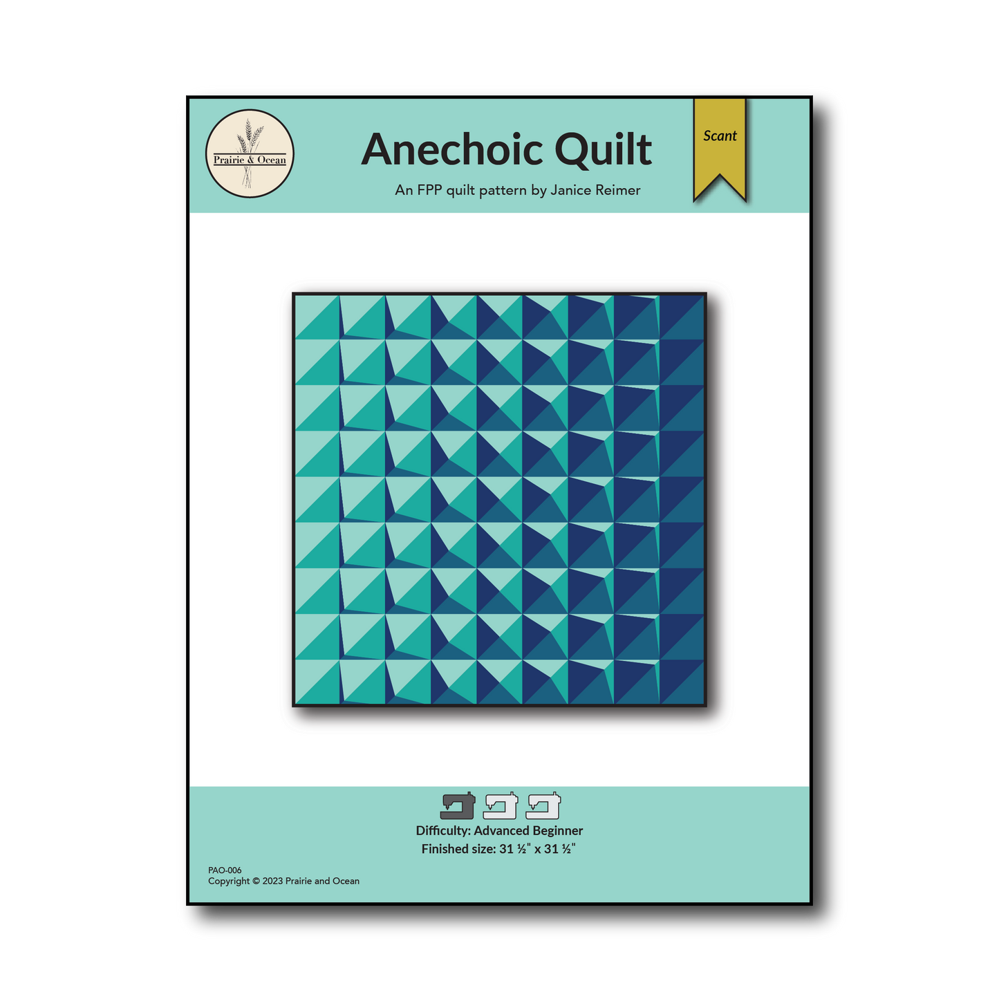 Anechoic Quilt Pattern - PDF