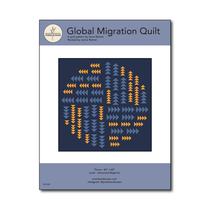 Global Migration Quilt Pattern - PDF