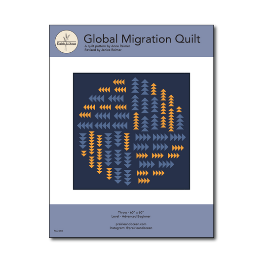 Global Migration Quilt Pattern - PDF
