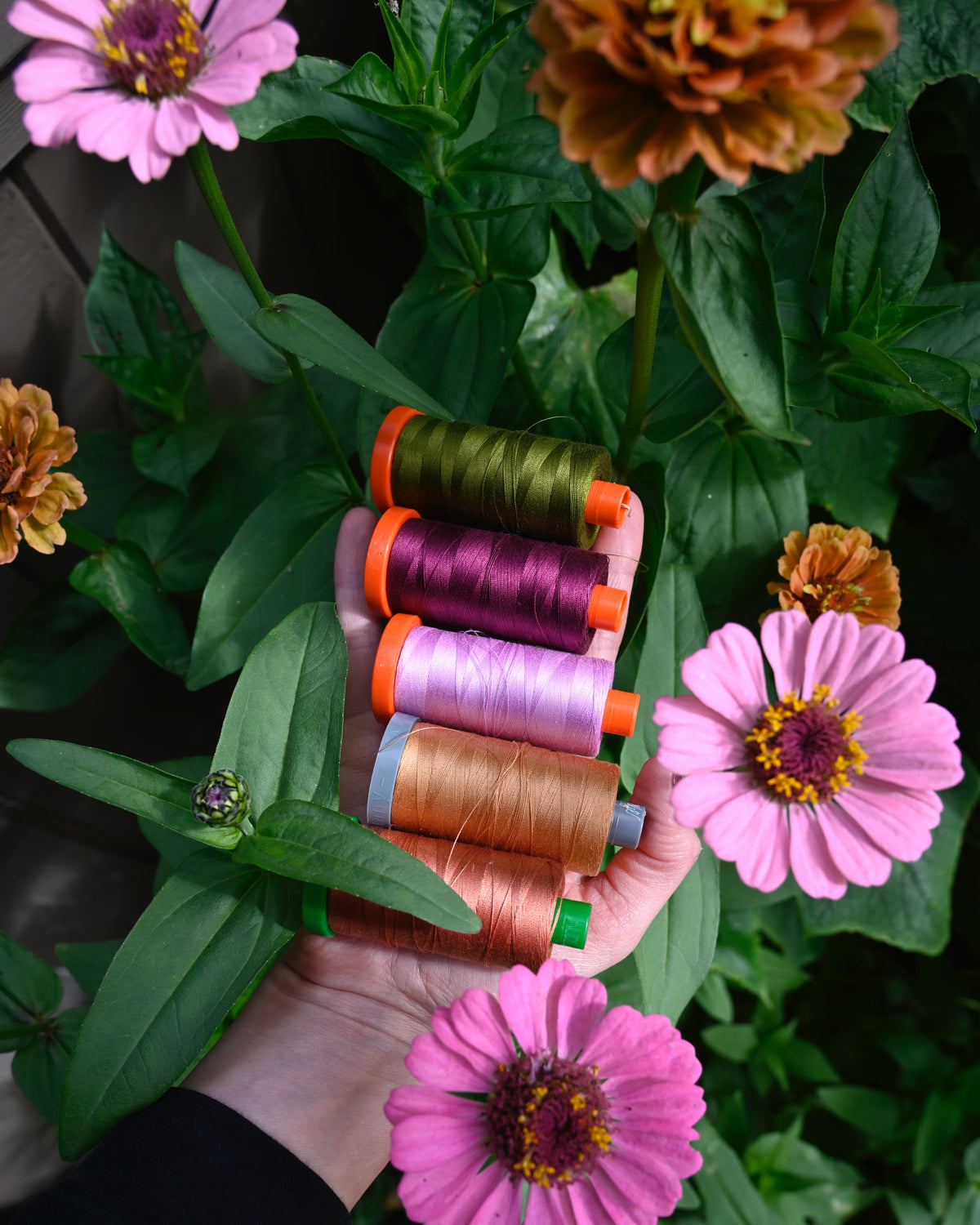Prairie Fields Aurifil companion thread set