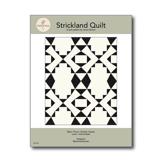 Strickland Quilt Pattern - PDF