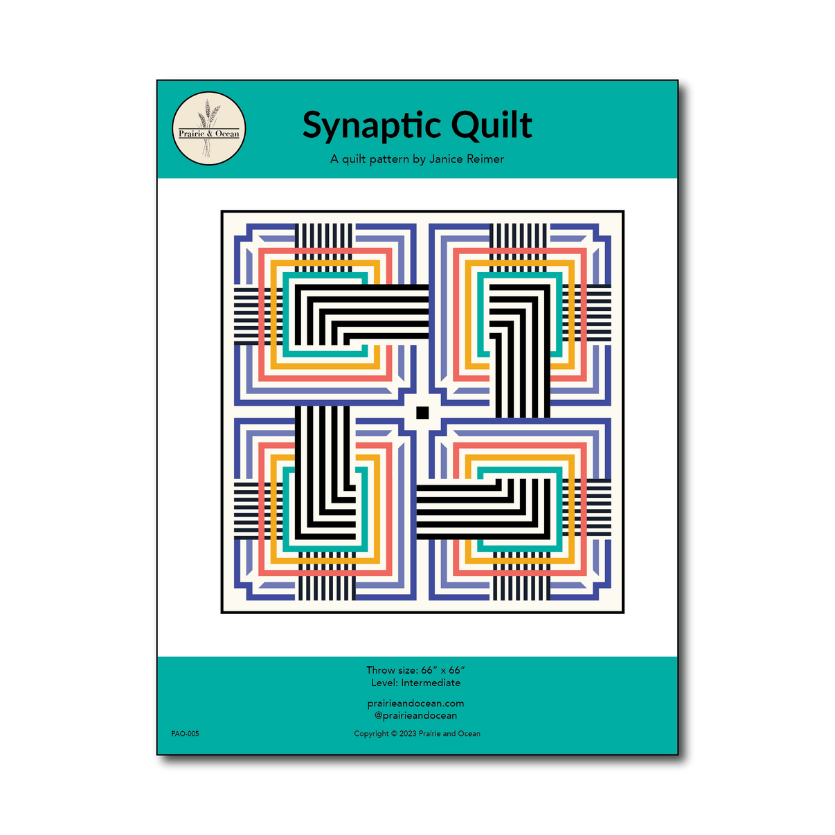 Synaptic Quilt Pattern - PDF – Prairie & Ocean
